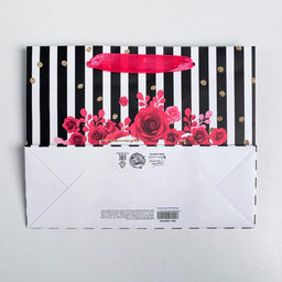 Пакет подарочный ламинированный Gifts, 22 17,5 8 см - Дарите счастье фото 4
