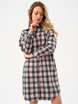 Халат фланель "Рубашка"