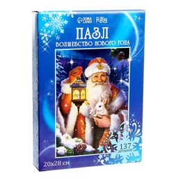 Пазл фигурный Волшебство Нового года - Лесная мастерская фото 6