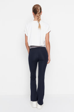 Siyah Scuba/Dalg?c Rahat Kesim Ispanyol Paca Orme Spor Esofman Alt? TWOAW20EA0083 - Trendyolmilla фото 15