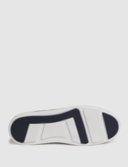 Lacivert %100 Deri S_et Loafer Ayakkab_