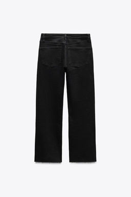 TRF CROPPED FLARE HIGH-WAIST JEANS - Zara фото 11