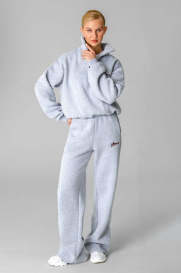 Арт. 2915 Костюм с начесом женский 44-52 (5 шт) Цвет:серый