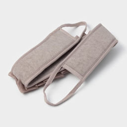 Мочалка для тела массажная Доляна Афродита, 707.5 см, коричневая  фото 3