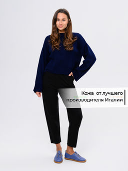 Туфли 107.ОКСЕbr.Вакса джинс