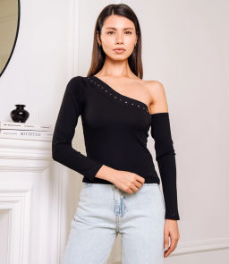 Лонгслив #КТ39 (8), чёрный