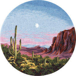 Набор для вышивания PANNA Живая картина JK-2296 Каньон 13 х 13 см