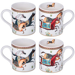 НАБОР КРУЖЕК LEFARD COMPLIMENT 4 ШТ. 230 МЛ (КОР=12НАБ.)