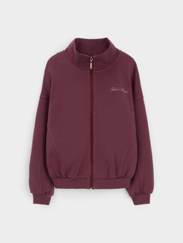 КР 302885/бордовый 1411 к653 жакет (бомбер) для дев - Crockid фото 3