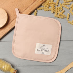 Прихватка ЭтельKitchen цв.бежевый, 19х19 саржа,100% х/л