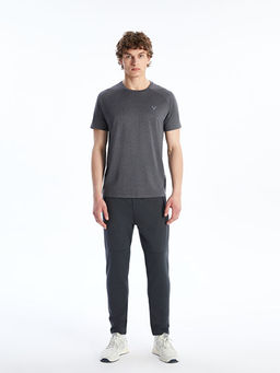 Bisiklet Yaka Erkek Spor Ti??rt