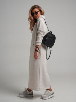 978 Платье "Меланж/капучино"