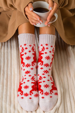 Женские шерстяные носки Happyfox