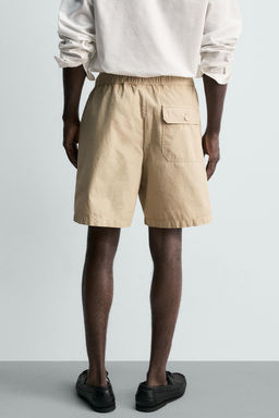 BERMUDA LAVADA REGULAR FIT / Beige