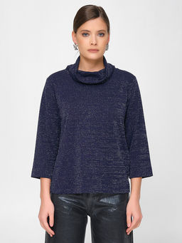 Джемпер из трикотажа с люрексом