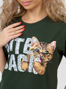 783 Пижама "Буквы/хаки"