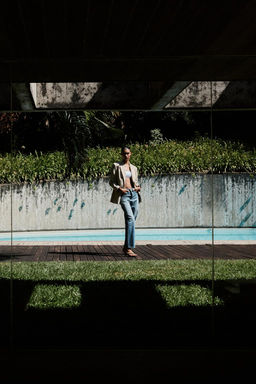 OVERSIZE DOUBLE-BREASTED BLAZER - Zara фото 15