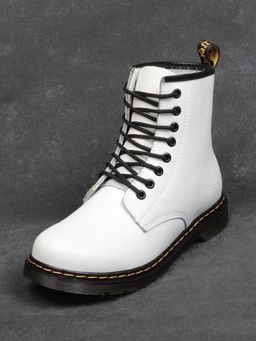 B6019-2 WHITE Ботинки демисезонные женские (натуральная кожа) - Фабричный китай фото 5