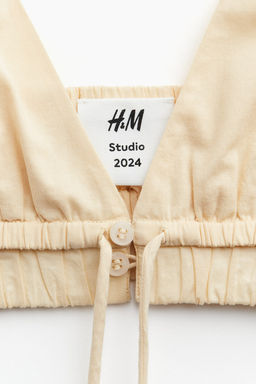 Top bralette con cordon de ajuste - H&m фото 3