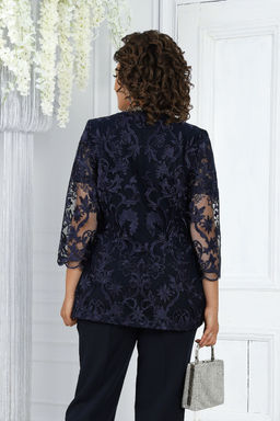 Платье Ninele 7431-Р темно-синий - Mira fashion фото 2093