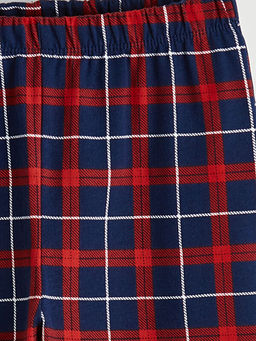 Beli Lastikli Ekose Erkek ?ocuk Pijama Alt