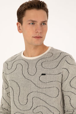 Erkek Regular Fit Bisiklet Yaka Siyah Sweatshirt - U.s. polo assn фото 2