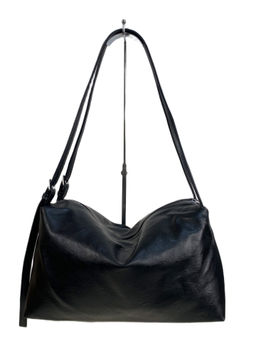 Женская сумка из искусственной кожи, цвет черный - Greta фото 2