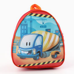 Рюкзак детский с набором для игры в песочнице Грузовичок - NAZAMOK KIDS фото 9