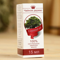 Эфирное масло Чайное дерево, флакон- капельница, аннотация, 15 мл, дезинфицирующее - Simaland фото 3