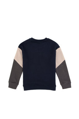Erkek _ocuk A__k Lacivert Bisiklet Yaka Sweatshirt - U.s. polo assn фото 2