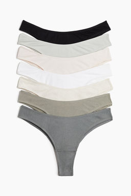 Pack de 7 bragas Brazilian de algodon - H&m фото 5