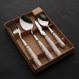 Столовые приборы «Эстетика наслаждения»: 4 предмета