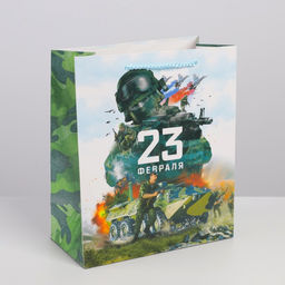 Пакет ламинированный вертикальный Победа, ML 23 27 11,5 см