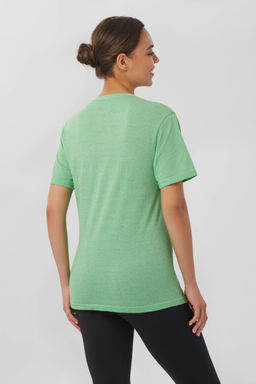 TEKSA Футболка женская WSS 001 lightgreen-white
