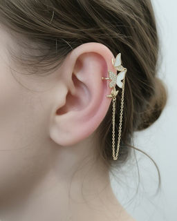 Серьги - кафф