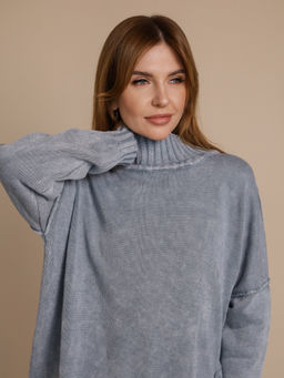 Костюм вязаный женский VARENKA, серый - Inzibe фото 6