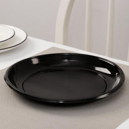 Набор одноразовой посуды премиум Доляна Фуршет, 4 персоны, тарелки, вилки, стаканы 200 мл, рюмки 100 мл, салфетки  фото 6