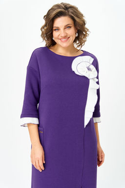 Платье Michel Chic 2183 сиреневый туман  фото 4