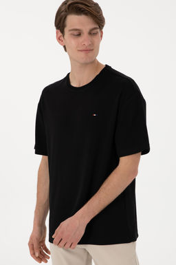 Erkek Comfort Fit Bisiklet Yaka Siyah Ti__rt Sepette S_rpriz _ndirim - U.s. polo assn фото 3