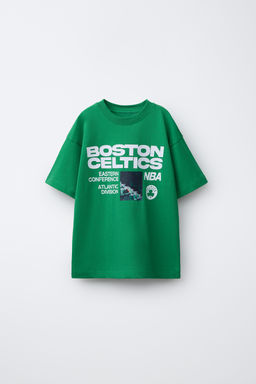 CAMISETA ESTAMPADA NBA - CELTICS / Verde - Zara фото 5