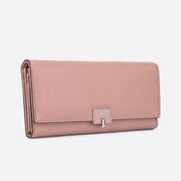 Кошелёк на магнитах, цвет розовый