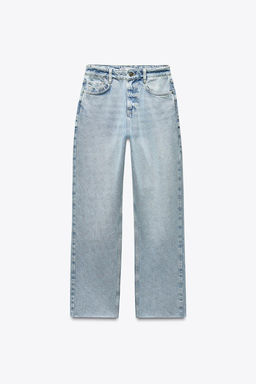 Z1975 STRAIGHT-LEG HIGH-WAIST JEANS - Zara фото 11