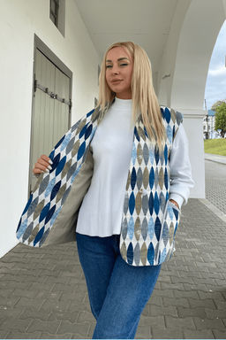 Жилет 70%лен+30%хлопок - Новый лен фото 3