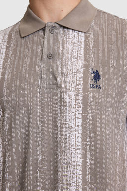 Erkek Gri Regular Fit Polo Yaka TiЕГrt - U.s. polo assn фото 6