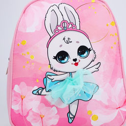 Рюкзак детский NAZAMOK Зайка балерина, 27*23 см - NAZAMOK KIDS фото 4