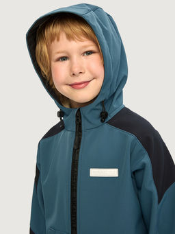 Комбинезон 8л15126 деним/черный