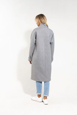 Бажена демисезонное пальто 50% шерсть, 50% полиэстер - Дюто фото 5