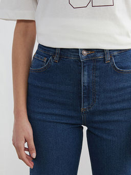 Straight Fit Kad?n Jean Pantolon