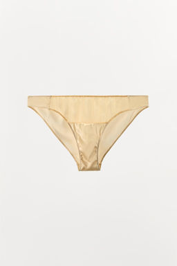 MESH SATIN BRIEFS - Zara фото 4
