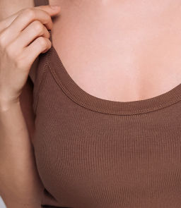 Топ #КТ6607 (4), коричневый